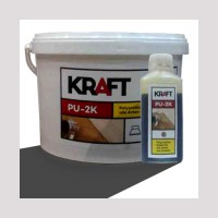 Двухкомпонентный полиуретановый клей для паркета Kraft PU 2K 10кг