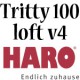 Коллекция Tritty 100 Loft 4V ламинат Haro